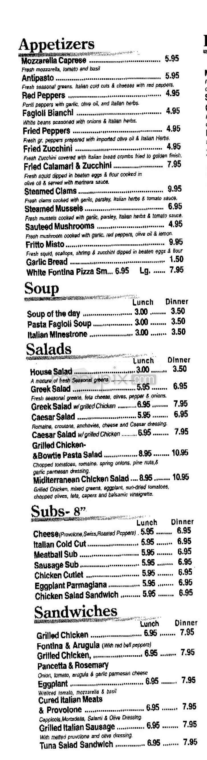 Tossana Grill - Arlington, VA menu_pic