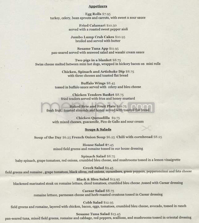 Tunnicliff's Tavern - Washington, DC menu_pic