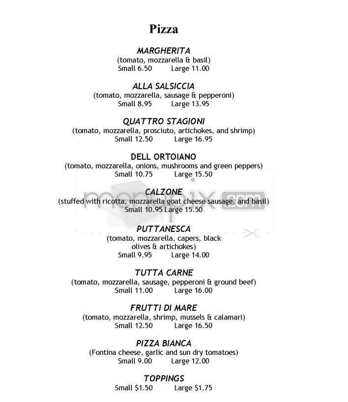 Tutto Bene - Arlington, VA menu_pic