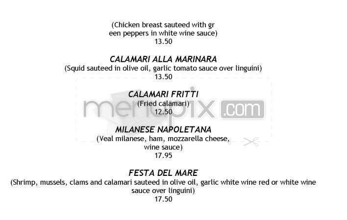 Tutto Bene - Arlington, VA menu_pic