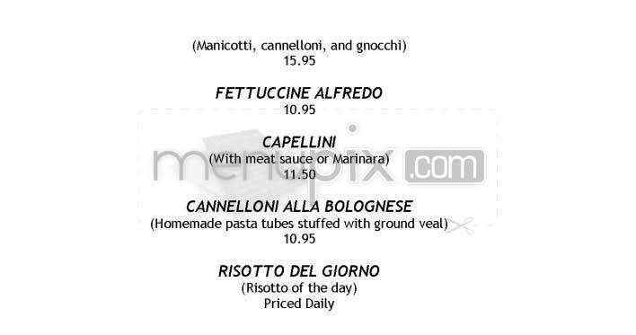 Tutto Bene - Arlington, VA menu_pic