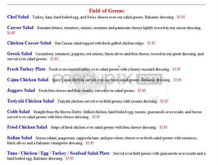 Washington Deli Office Catering - Washington, DC menu_pic