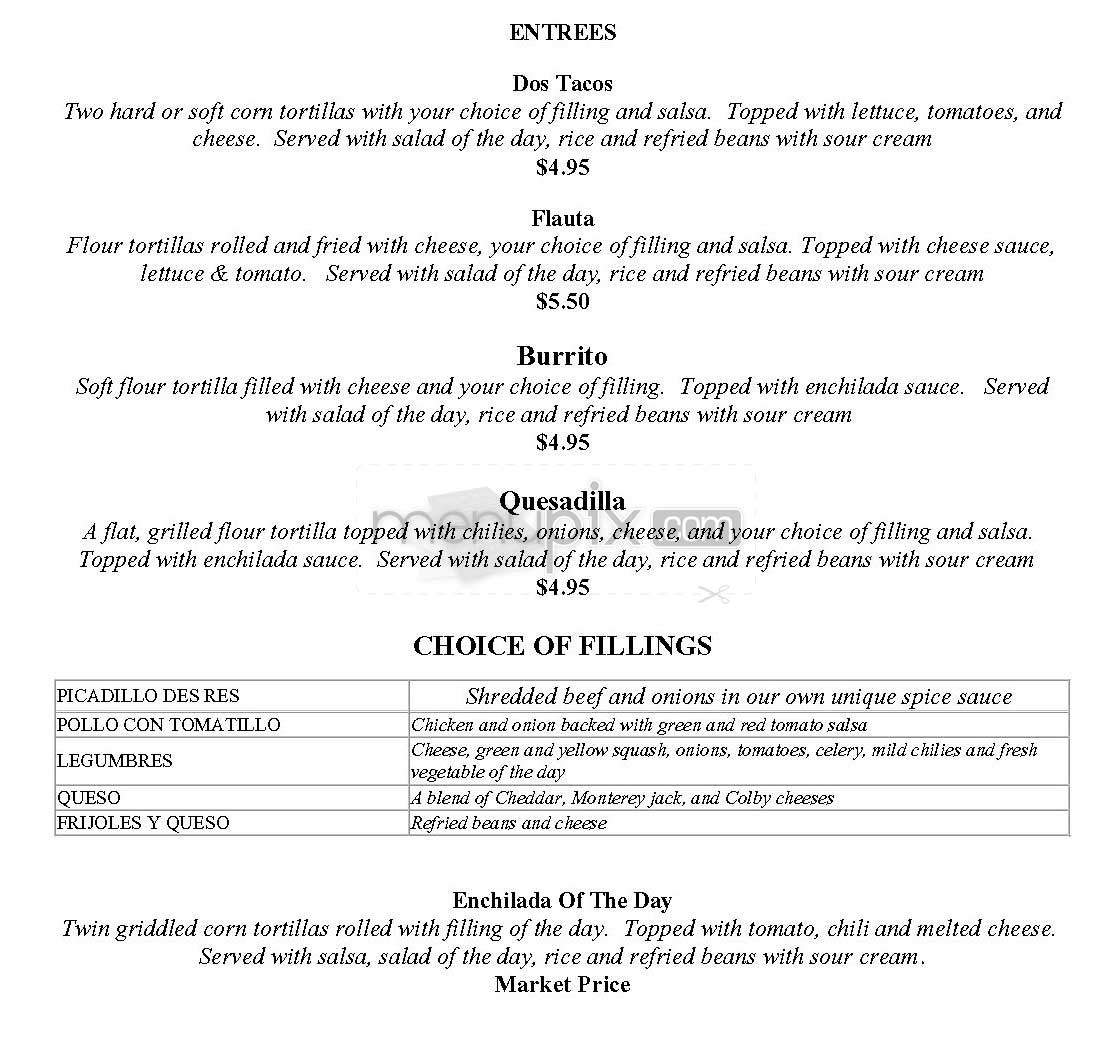 The Well-Dressed Burrito - Washington, DC menu_pic