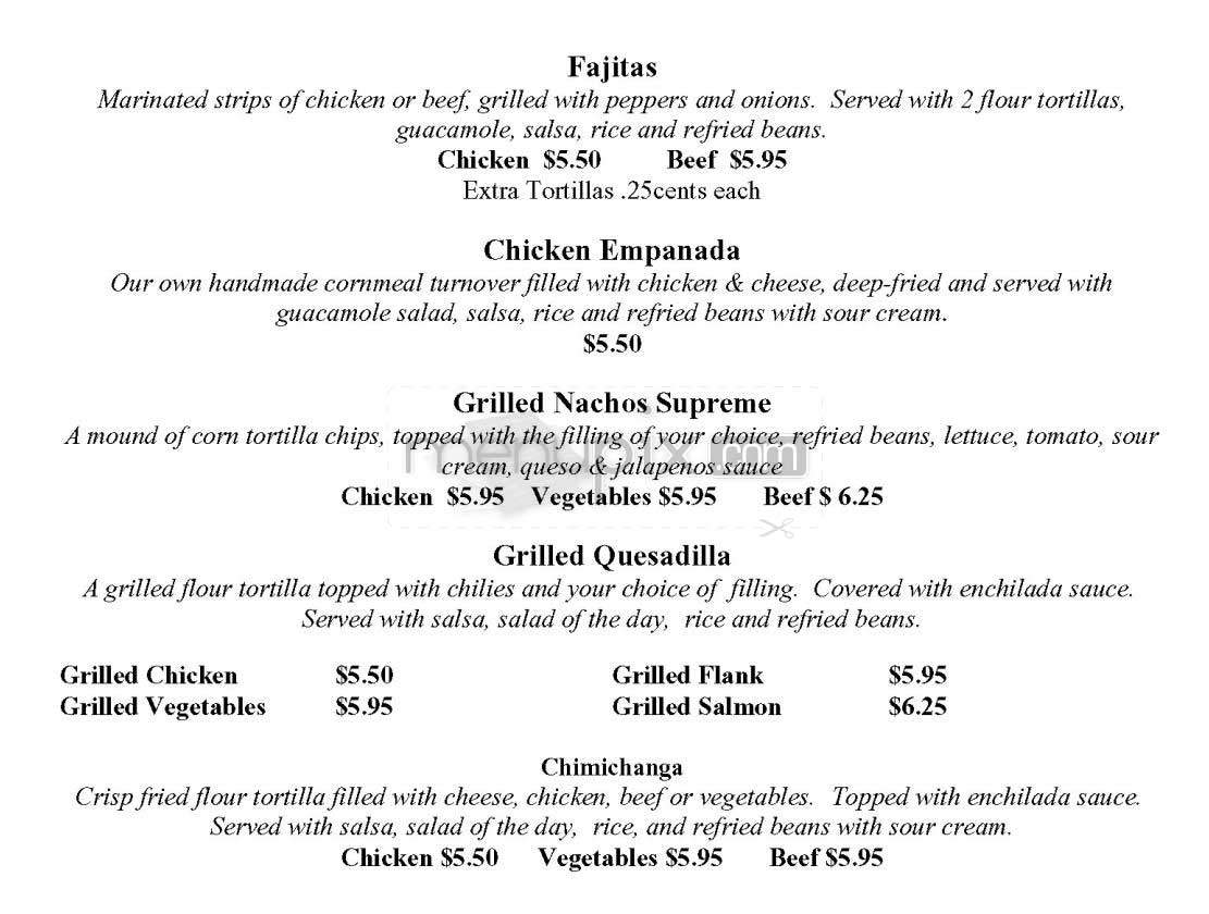 The Well-Dressed Burrito - Washington, DC menu_pic