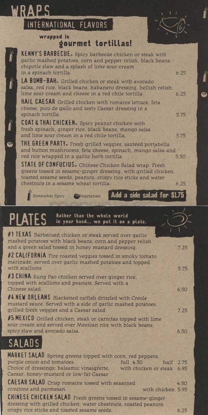 Wrap Works - Washington, DC menu_pic