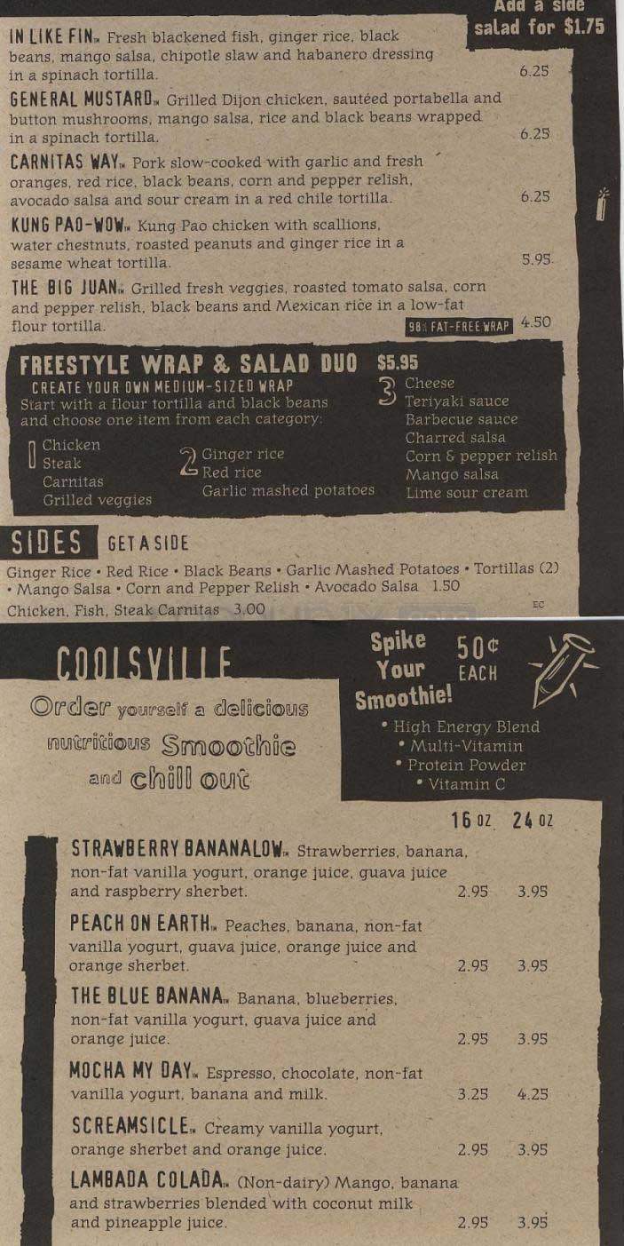 Wrap Works - Washington, DC menu_pic