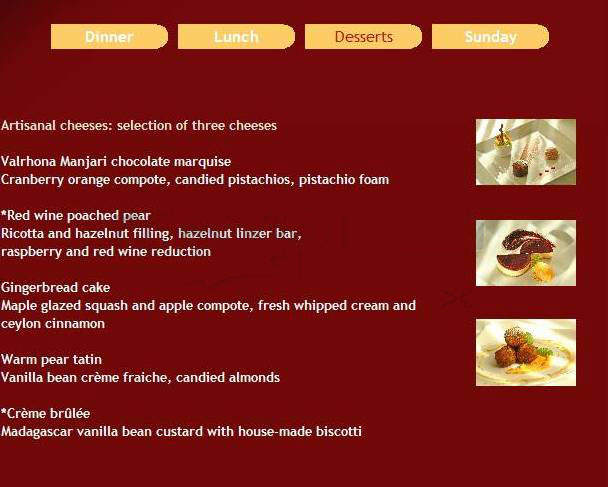 Bastille - Alexandria, VA menu_pic