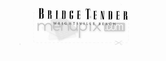 Bridge Tender - Wilmington, NC menu_pic