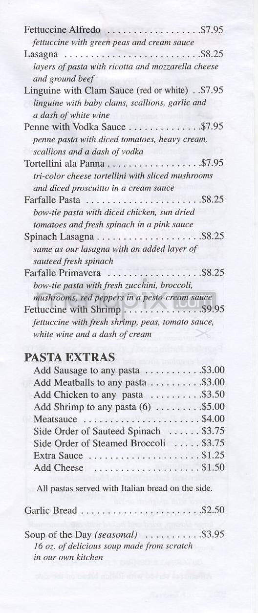 Brooklyn Pizza Co. - Wilmington, NC menu_pic