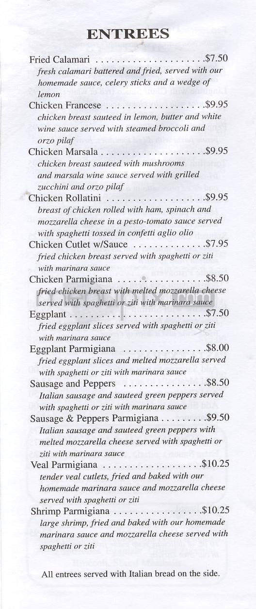 Brooklyn Pizza Co. - Wilmington, NC menu_pic