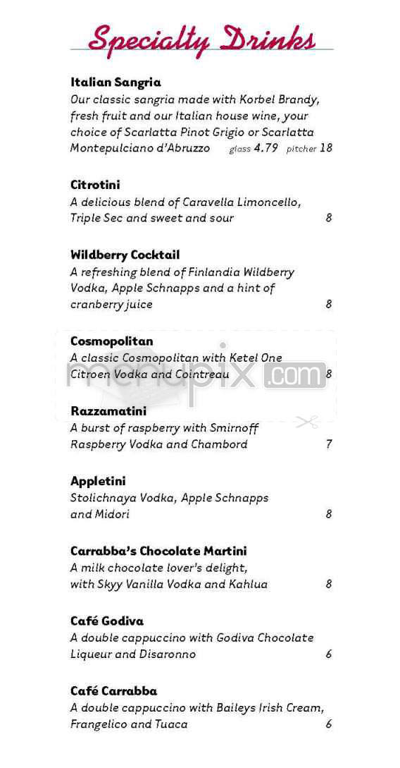 /380061850/Carrabbas-Menu-Chandler-AZ - Chandler, AZ