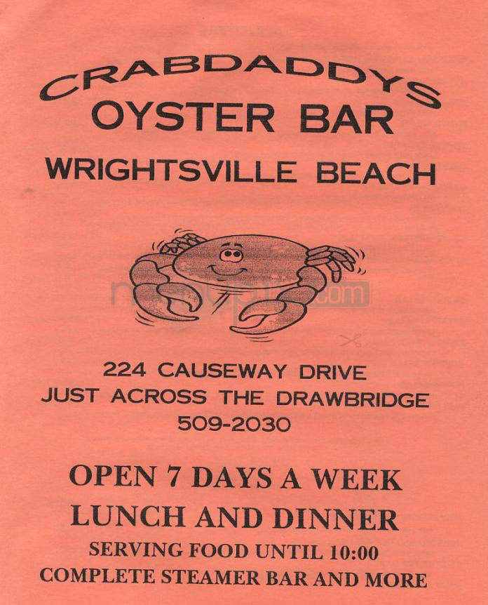 /650096/Crab-Daddys-Oyster-Bar-Wrightsville-Beach-NC - Wrightsville Beach, NC