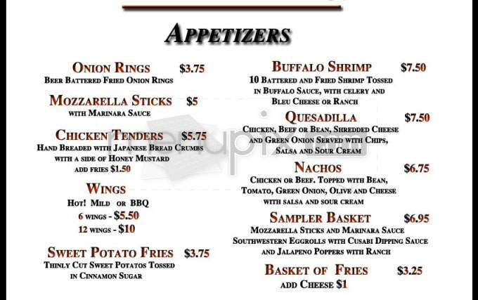 Hell's Kitchen - Wilmington, NC menu_pic
