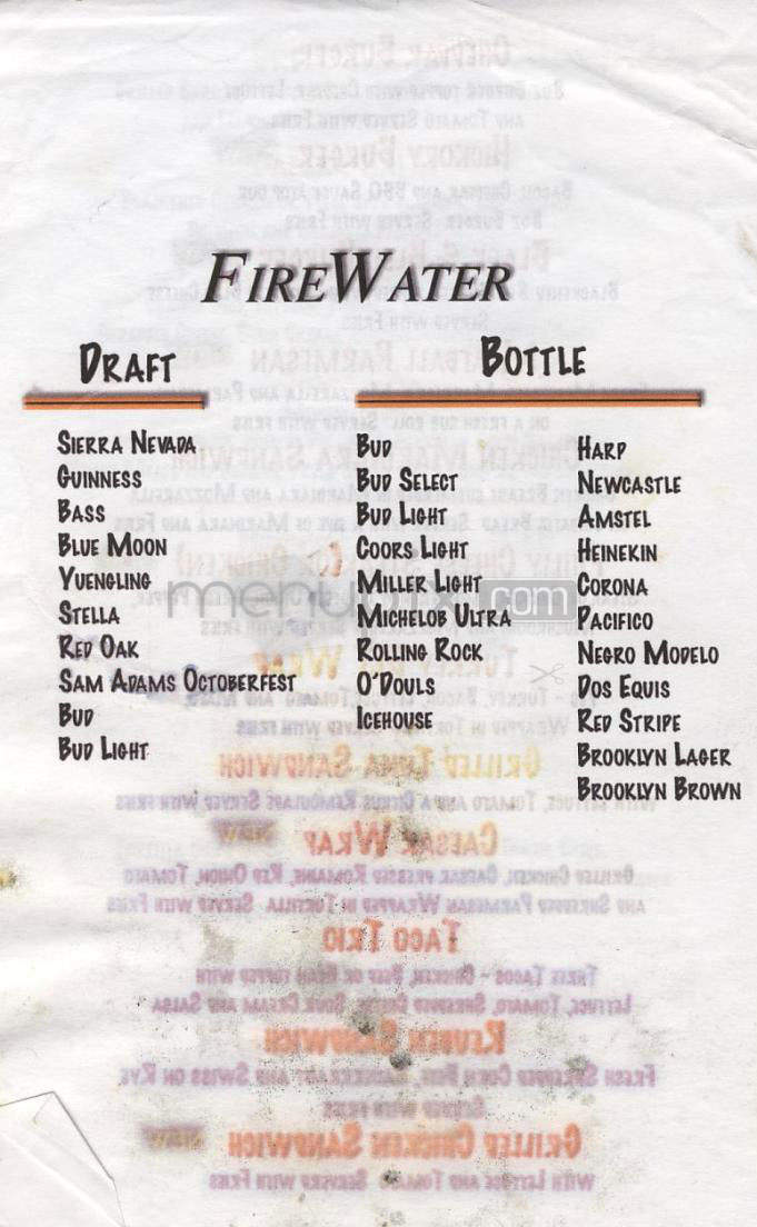 Hell's Kitchen - Wilmington, NC menu_pic