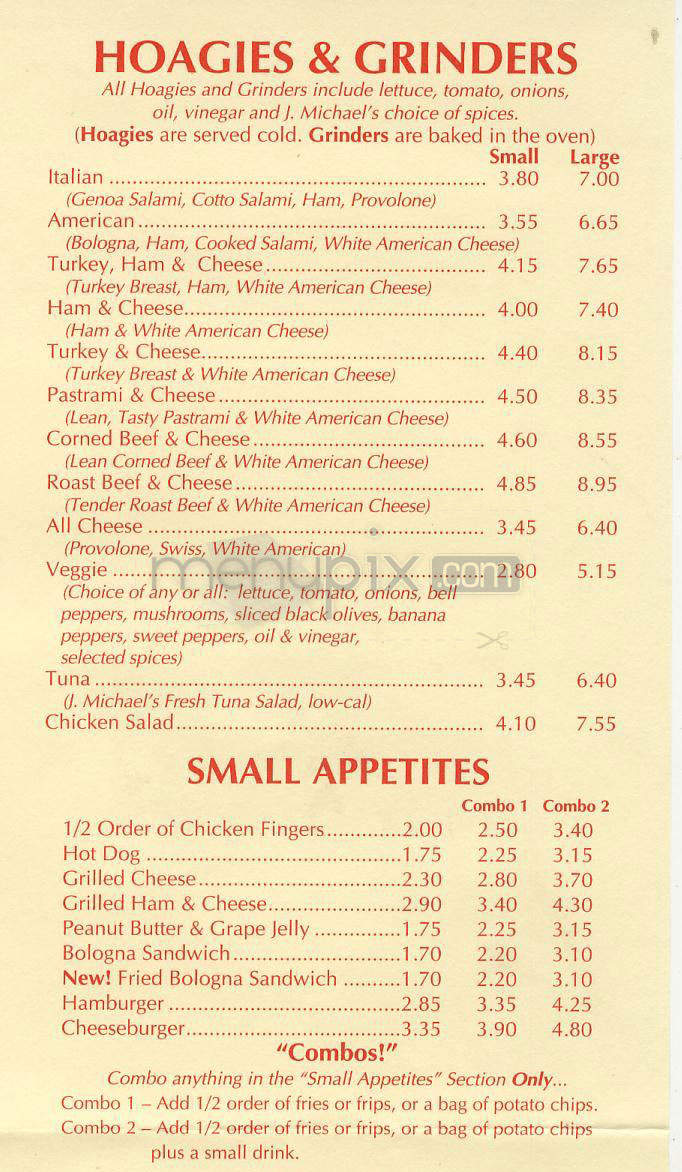 /650119/J-Michaels-Philly-Deli-Wilmington-NC - Wilmington, NC