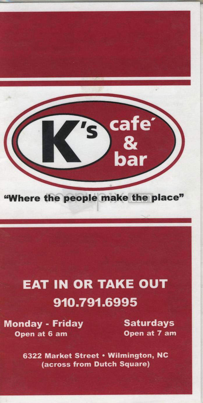 /650078/Ks-Cafe-and-Bar-Wilmington-NC - Wilmington, NC