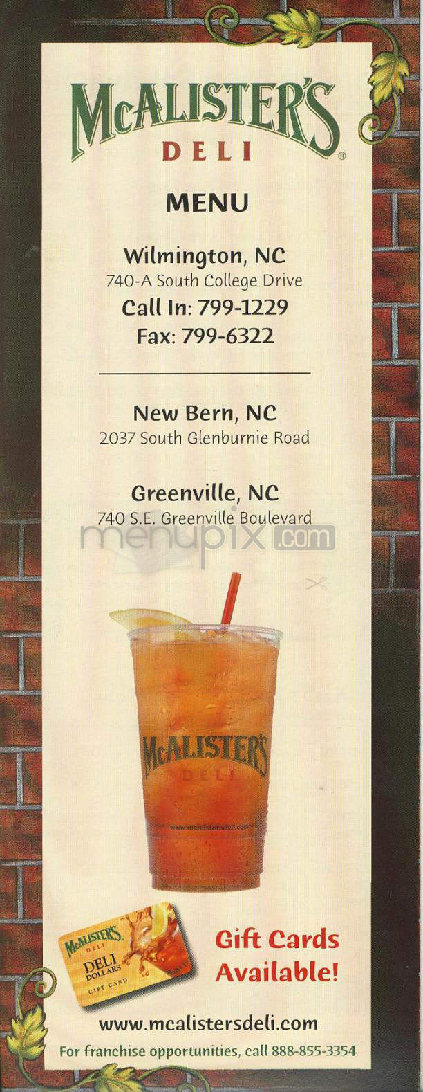 /2404365/McAlisters-Deli-Southaven-MS - Southaven, MS