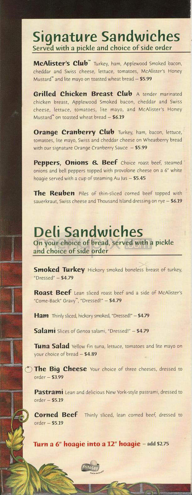 /28718816/McAlisters-Deli-Menu-Houston-TX - Houston, TX