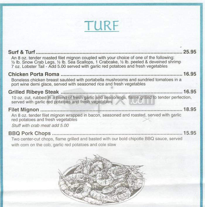 Michael's Seafood Restaurant - Carolina Beach, NC menu_pic