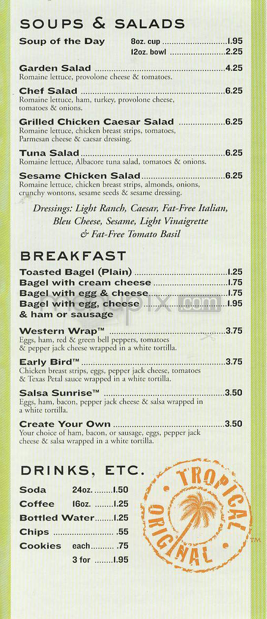 /31764073/Tropical-Smoothie-Cafe-Menu-Temple-Hills-MD - Temple Hills, MD