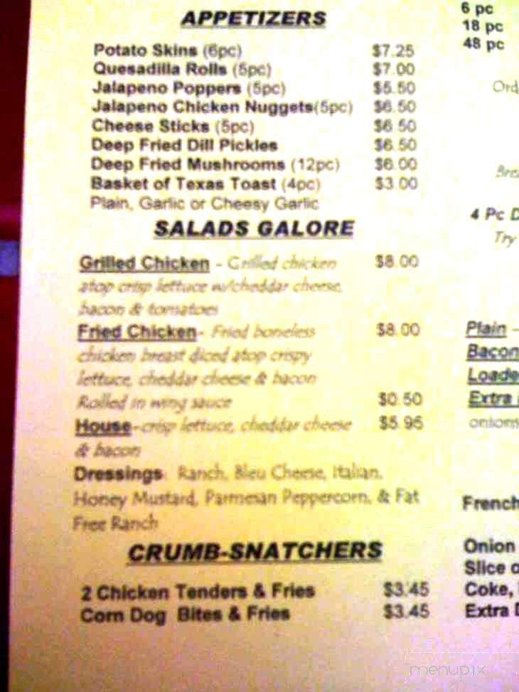 Winged-It - Hattiesburg, MS menu_pic