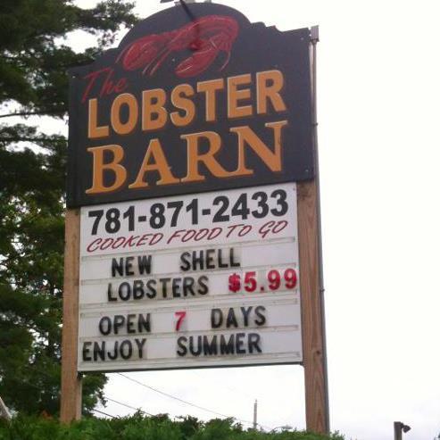 Online Menu Of Lobster Barn Abington Ma