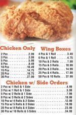 Online Menu of Jersey Fried Chicken, Rahway, NJ