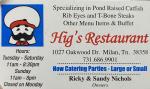 Hig's Restaurant photo