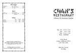 Chan's Restaurant photo