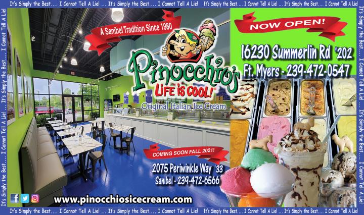 Pinocchio's Ice Cream photo, Sanibel FL Big Image